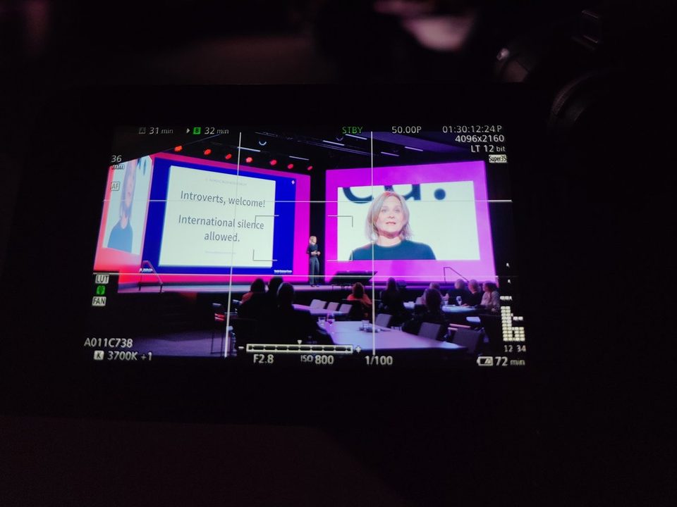 Videokuvausta tapahtumassa