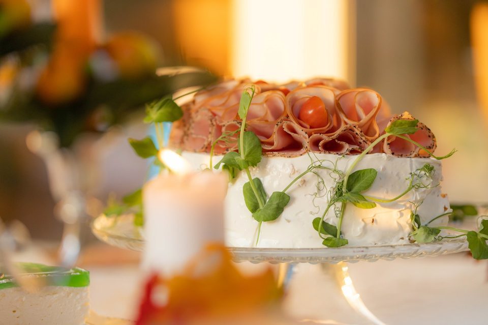 Catering: voileipäkakku