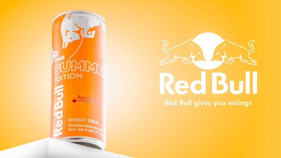 Tuotekuvaus: energiajuoma